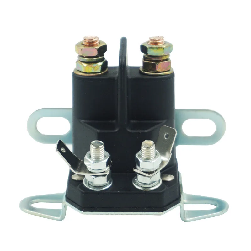 Universal 4 Pole Starter Solenoid Valve Relay For Briggs Stratton Motorboat Lawn Mower