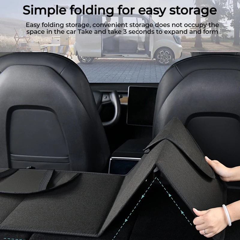Back Seat Folding Extender Car Extra Long Mattress Car Seat Cover Travel Bed car sleeping mattress For SUV Truck