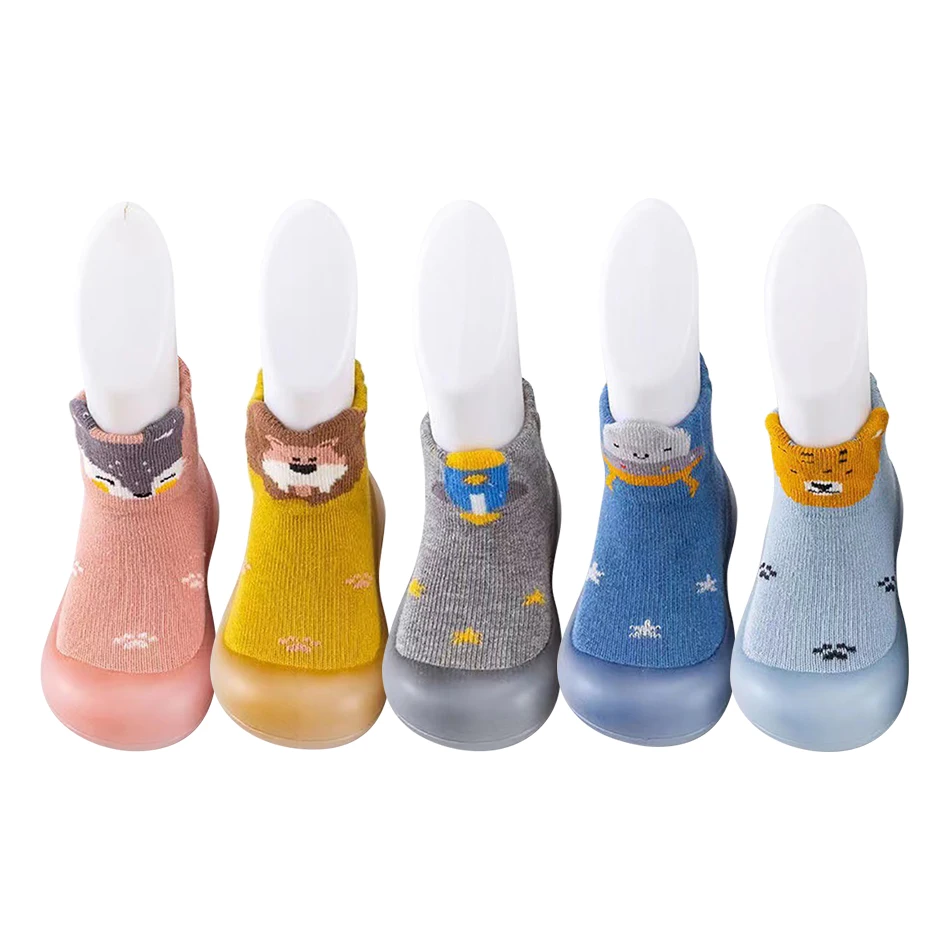 Cozy and Safe Baby Floor Socks Soft-Soled Newborn Shoes Non-Slip Indoor Socks Baby First Walkers Shoes Baby Shoes 1