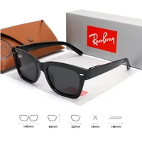 RareBray lunettes de soleil polarisées pour hommes avec lentilles miroir Protection Galase lentille rectangulaire plein cadre UV400 lunettes 2
