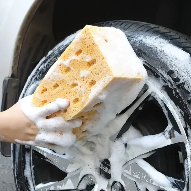 Car Washing Sponge Honeycomb Brush Car Cleaning Tools Motorcycle Accessories