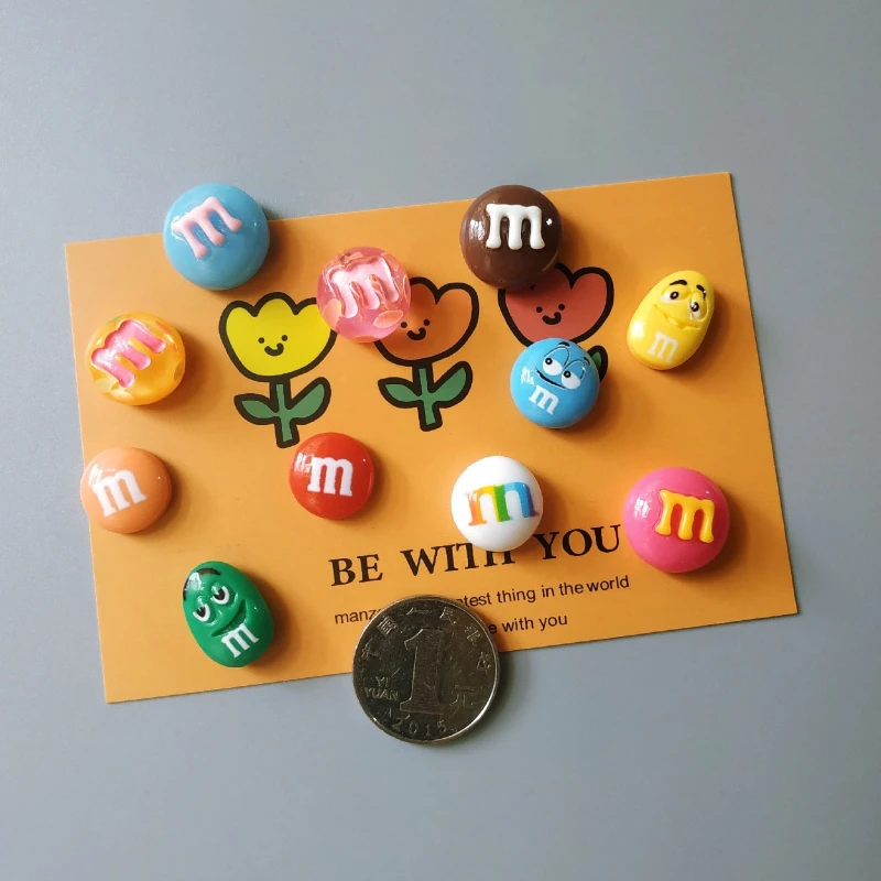 M Bean Refrigerator Magnetic Sticky Note