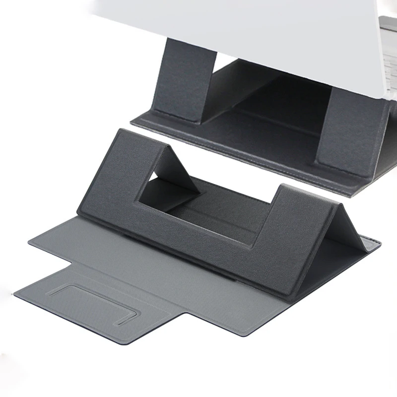 

Foldable Tablet PU Stand for 12.5 13 14 15 16inch Laptop Holder Computer Tablets Bracket Adjustment Mount Office Accessories