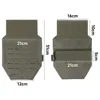 Tactical Panel Protect Pouch Magic Tape Multi-fit Pocket Retention Flap  Plate Carrier Pouch Assault Hunting Vest Tool Bag 2