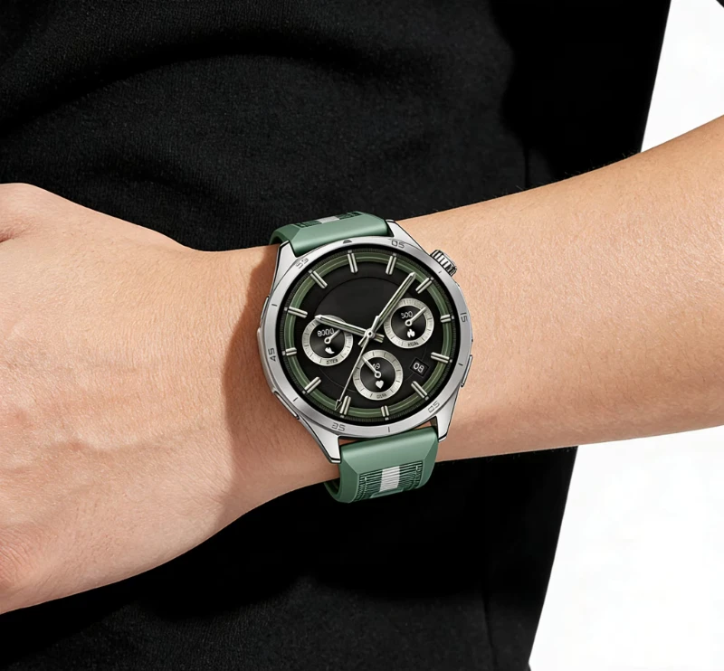 Universal 22mm Silicone Nylon Wristband - Premium Strap