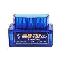 Best 2pcb PIC18F25K80 ELM327 V1.5 Bluetooth 5.1 For IOS Android PC Car Diagnostic Tool Super Mini ELM 327 OBD II Code Reader 2