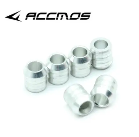 50 Inserti Per Frecce Tiro Con L'Arco - Code In Plastica Push-in 6,2 Mm MILAEM