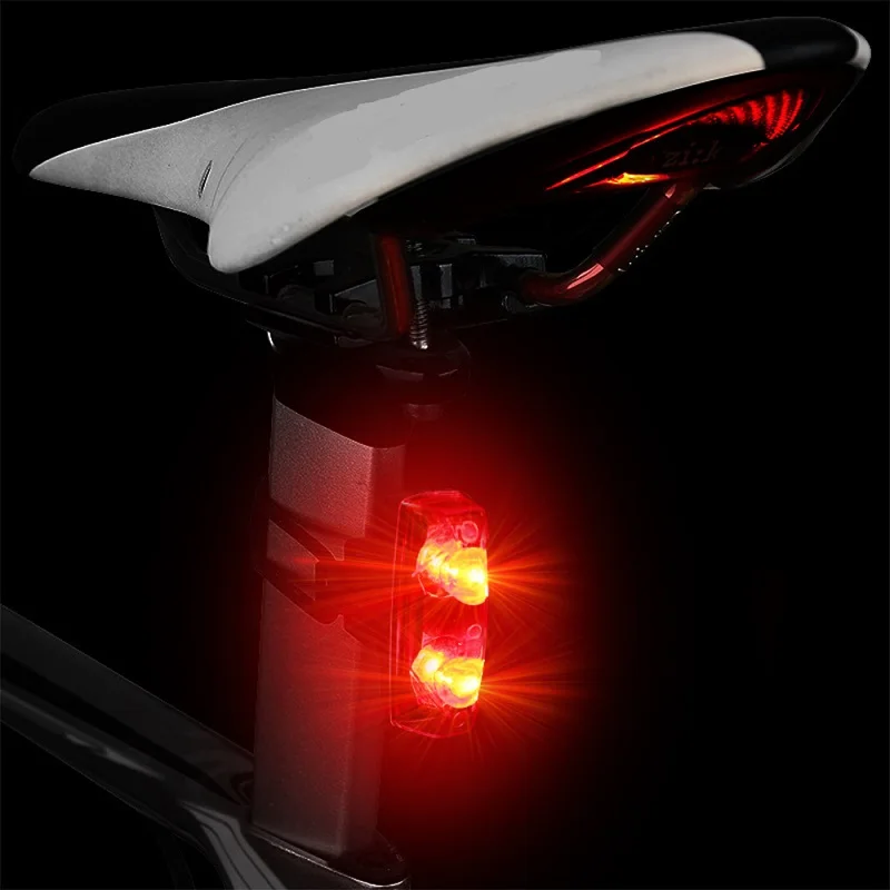 

Bicycle Lights Induction Tail Light Bike Warning Lamp Taillight Self-Powered Magnetic Induction Accessories