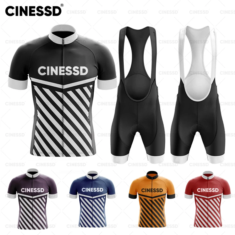 

Men's Summer Ciclismo Clothing Cycling Jersey Short sleeve Set Wear Maillot Culotte Road Bike Shirts Suit Bicycle Shorts MTB Man