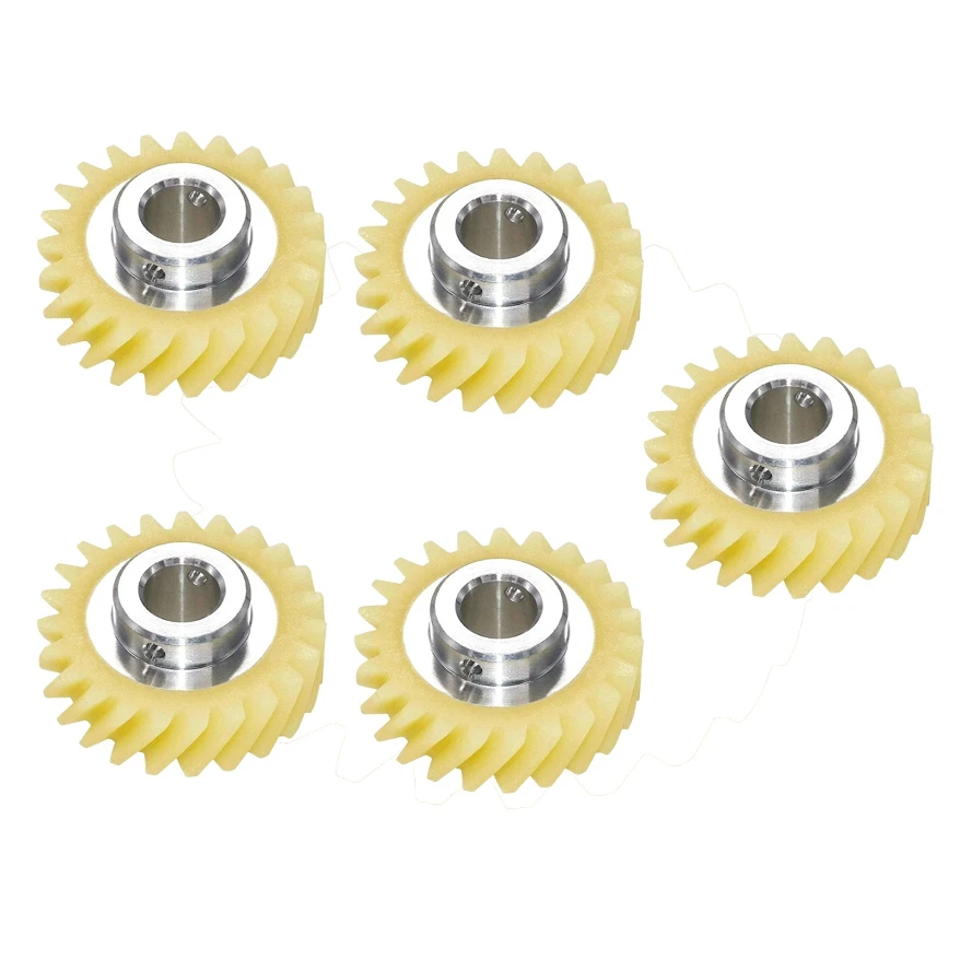 Blender Replacement Parts Kit Mixer Accessory W10112253 Mixer Worm Gear Replacement Part For Whirlpool & KitchenAid Mixers Replaces 4162897 4169830 AP4295669 5 Pack