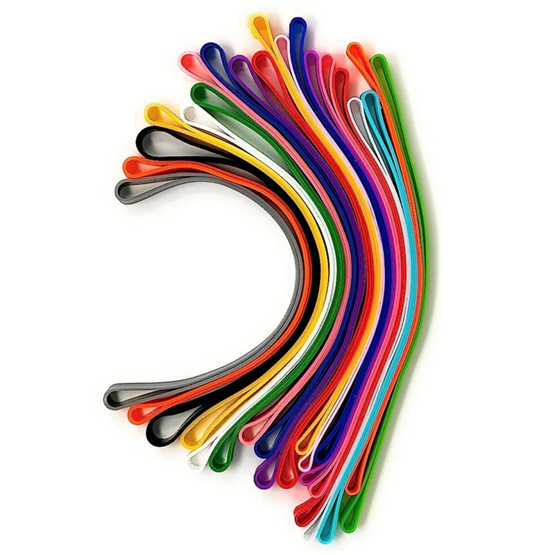 대형 고무 밴드, 넓은 고무 밴드, 헤비 듀티, 대형 고무 밴드, 사무용품 (20 개)