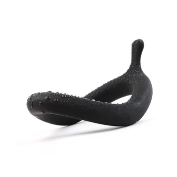 Silicone Scrotum Ring Penis Erection Cock Ring Delay Ejaculation Sex Toys For Men Ball Stretcher Male Chastity Device Cockring 2