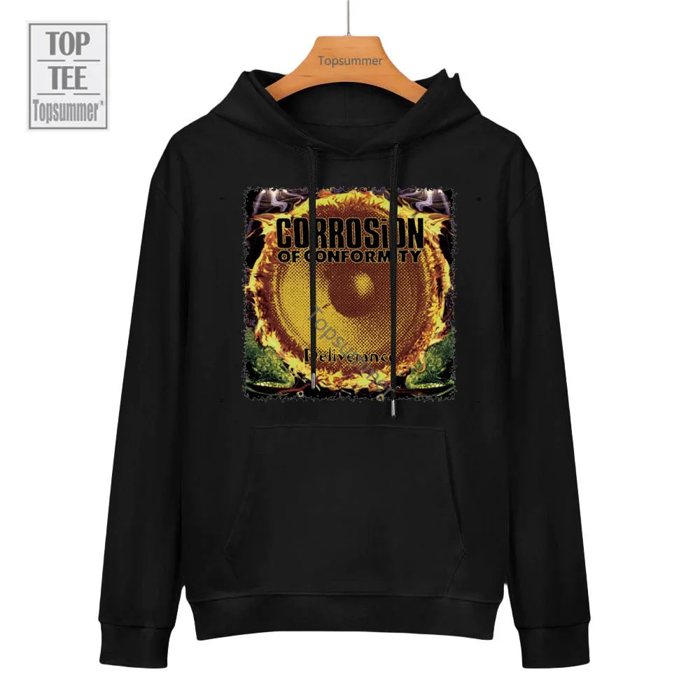 

Deliverance Album Hoodies Corrosion of Conformity Tour Hoodie Woman Simple Streetwear Sweatshirt Graphic Printed Tops