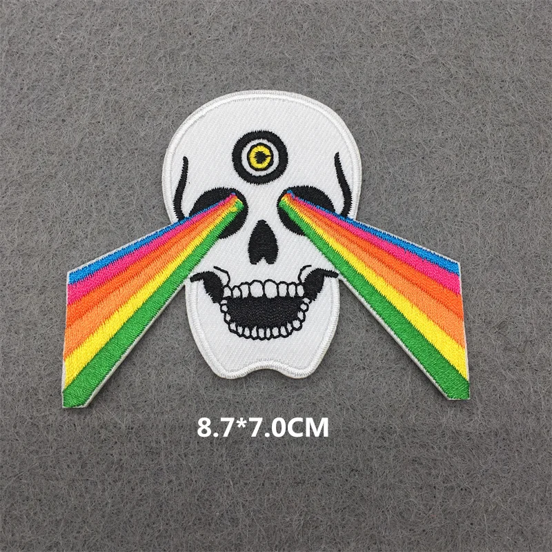 Applications Clothing Thermoadhesive Patches Cartoon Embroidered Band  Patches Iron-on Transfers for Clothing Funny Patch