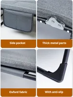 Multifunctional Folding Chair Office Sofa Bed Single Bed Camping Recliner Folding Chair with Bed