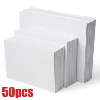 Cartone bianco spesso Stampa fronte-retro Carta A4 Cartone da disegno per bambini fatto a mano fai-da-te Cartone da disegno per studenti
