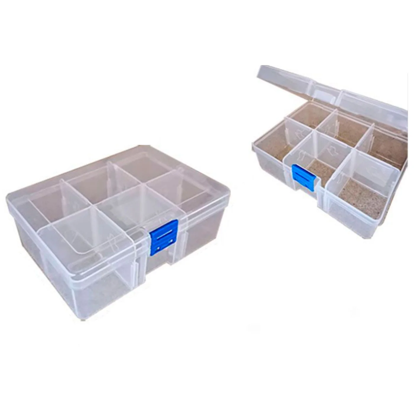 Tradineur - Caja organizadora multiusos con separadores, 10