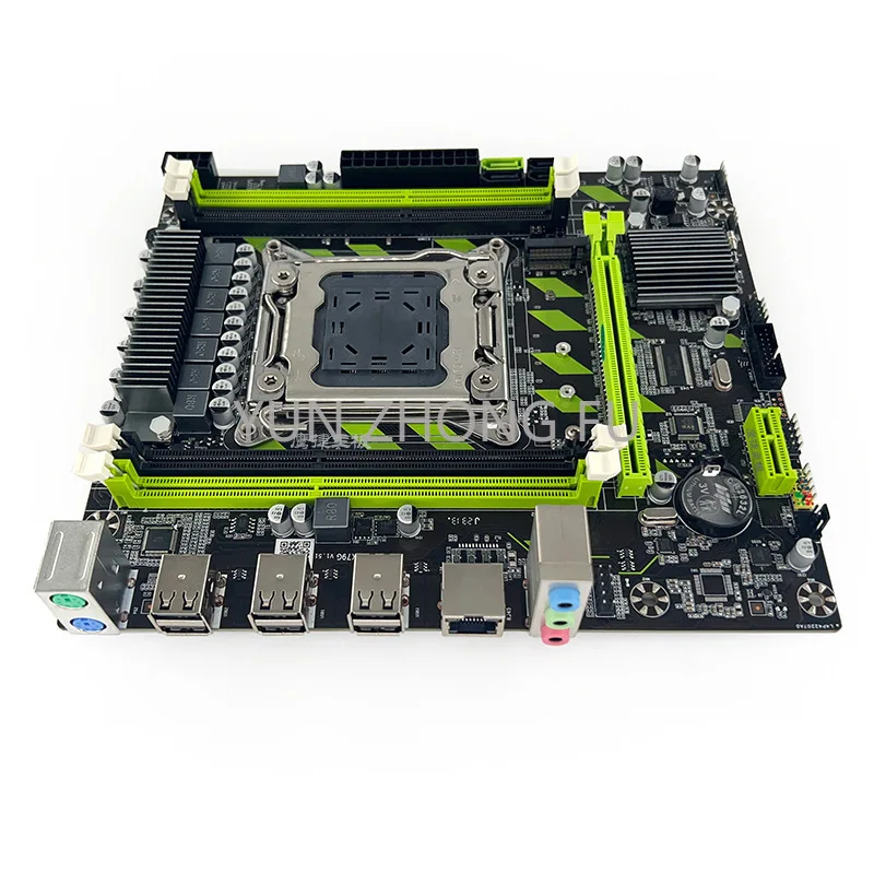 

X79g 2011 DDR3 Desktop X79 Motherboard ECC Strip Support E5 2630 2650 2660 V2