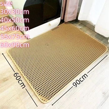Double Layer Waterproof Eva Cat Litter Mat 1