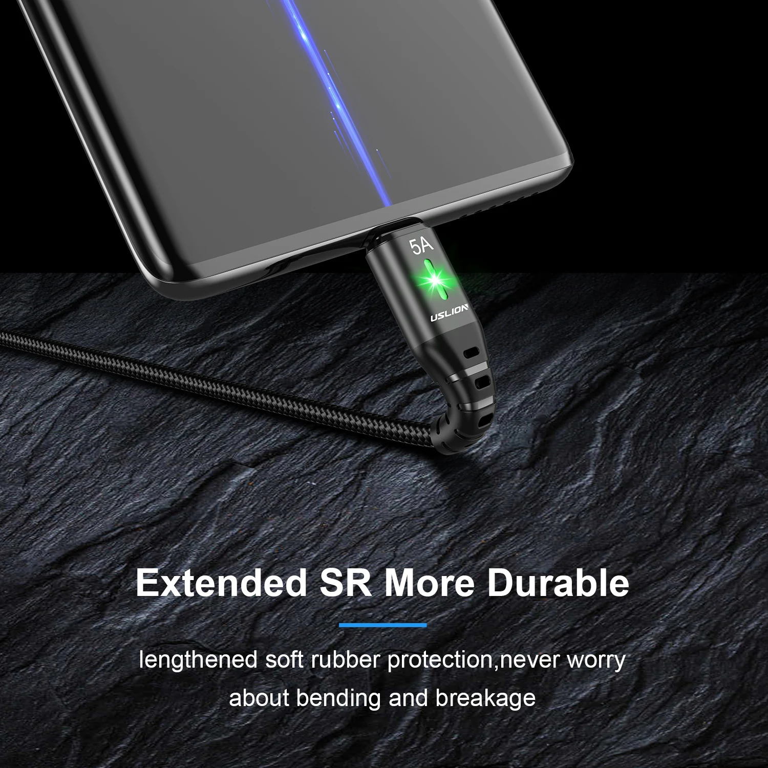 Рисунок 5 - USLION 5A USB Type C кабель мобильный