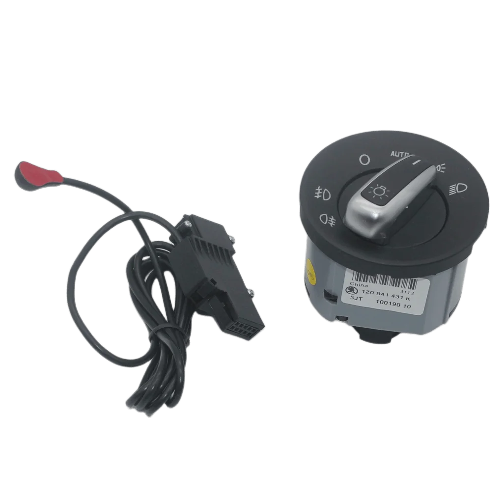 Auto Headlight Sensor & Headlight Fog Lamp Control Switch Auto Chrome