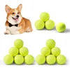 6 PCS Tennis Launcher Special 5cm Ball DogElastic Professional Tennis Throw MachinePortable Toy Only The Ball No Machine