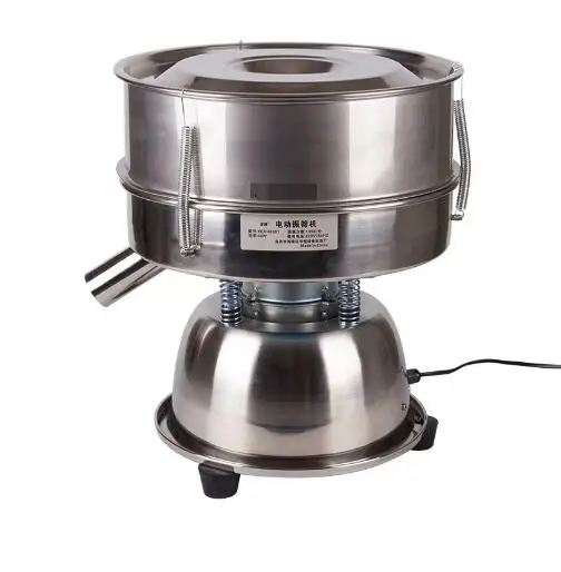 

Электрическое вибрирующее сито для порошка, китайское медицинское сито из нержавеющей стали