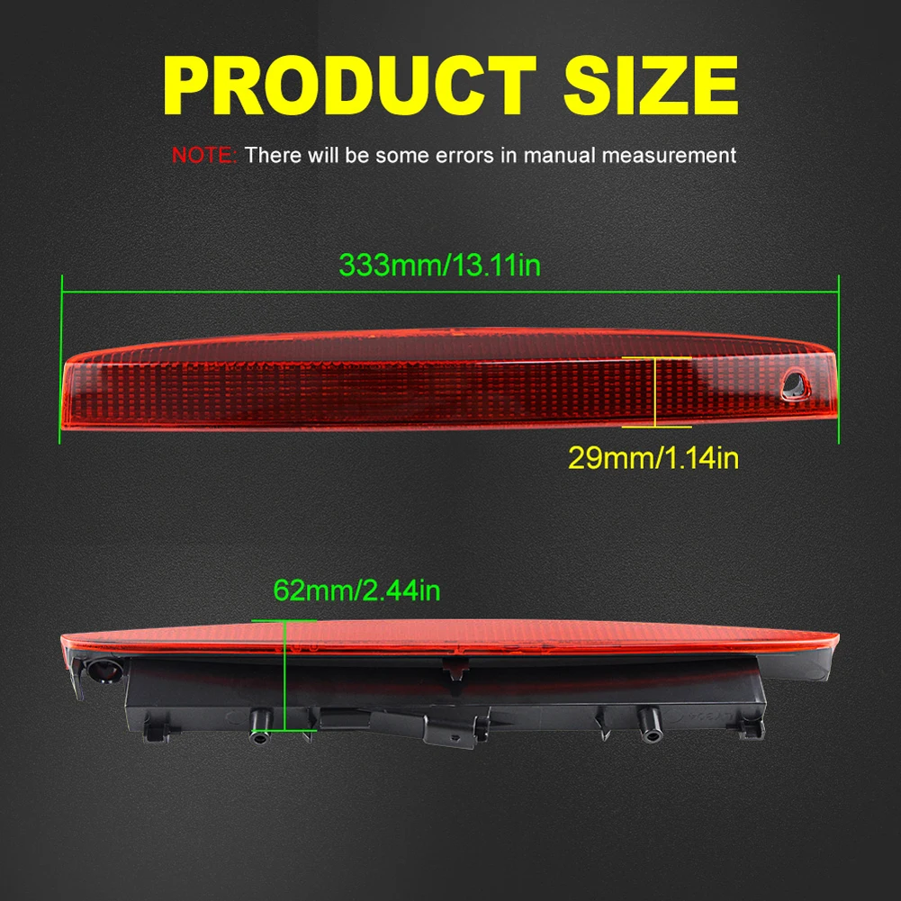 8200175538 하이 마운트 정지 램프, 슈퍼 브라이트 LED 하이 마운트 정지 등, 르노 메간 MK2 2003-2008 용, 12V