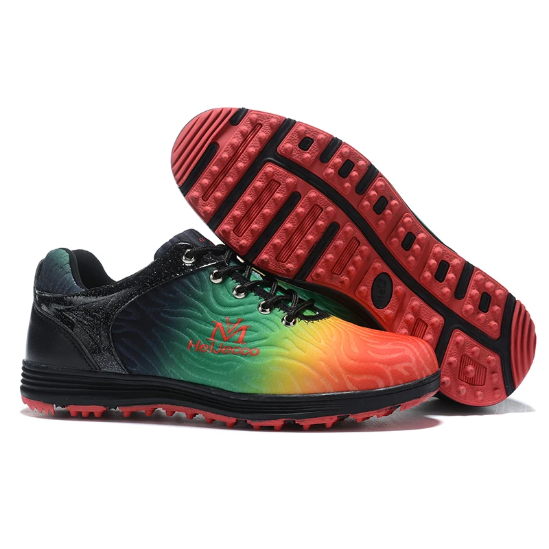 

Golf shoes Men's sports shoes Lightweight waterproof breathable shoes Imported super fiber leather flat fixed GOLF shoes39-44