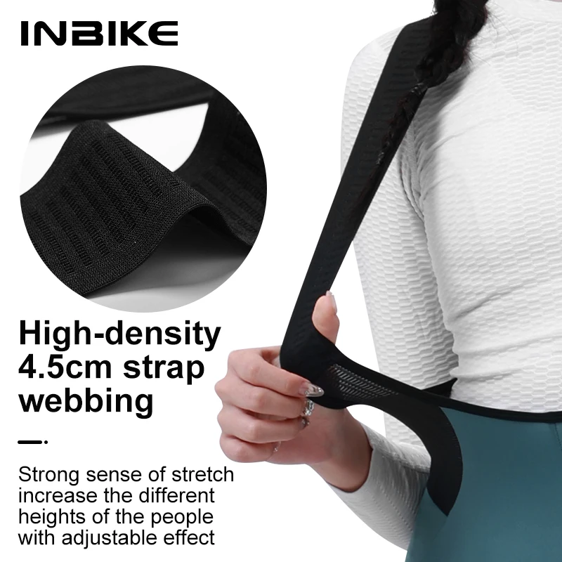 INBIKE Winter Women's Cycling Bib Pants Fleece Warm Mountain Bike Cycling Pants Gel Padded Outdoor