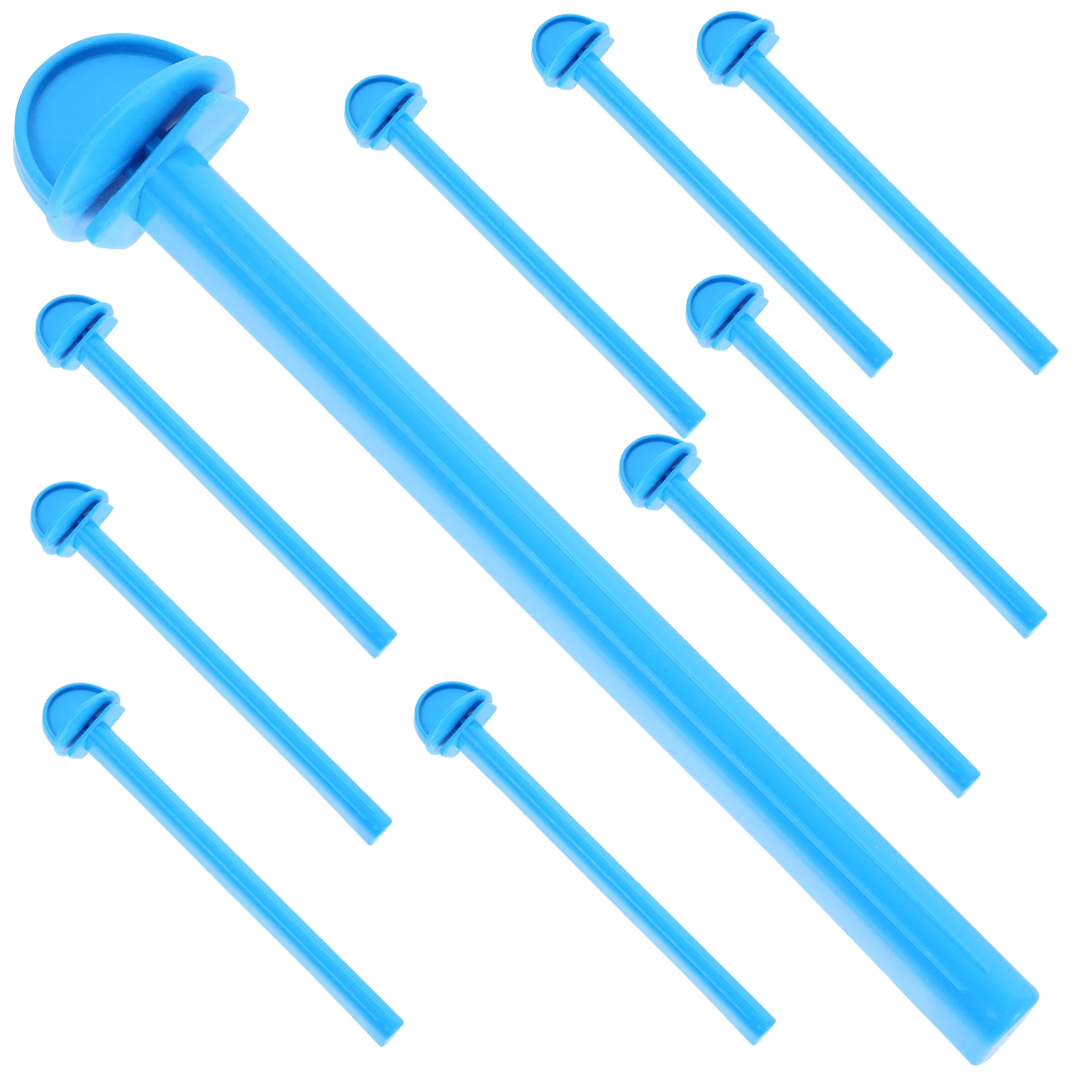 10 Pcs Bird Perch Standing Sticks Parrot Stick Stand Pole Parrot Perch Stands bird cage accessories