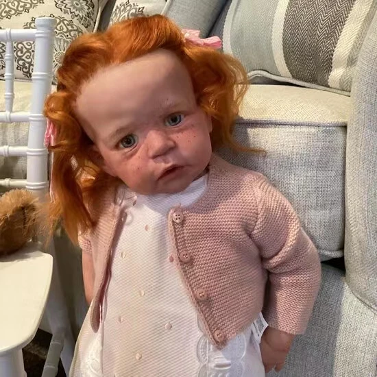 Sandie 26inch With Freckles On The Face Already Finished Reborn Baby
