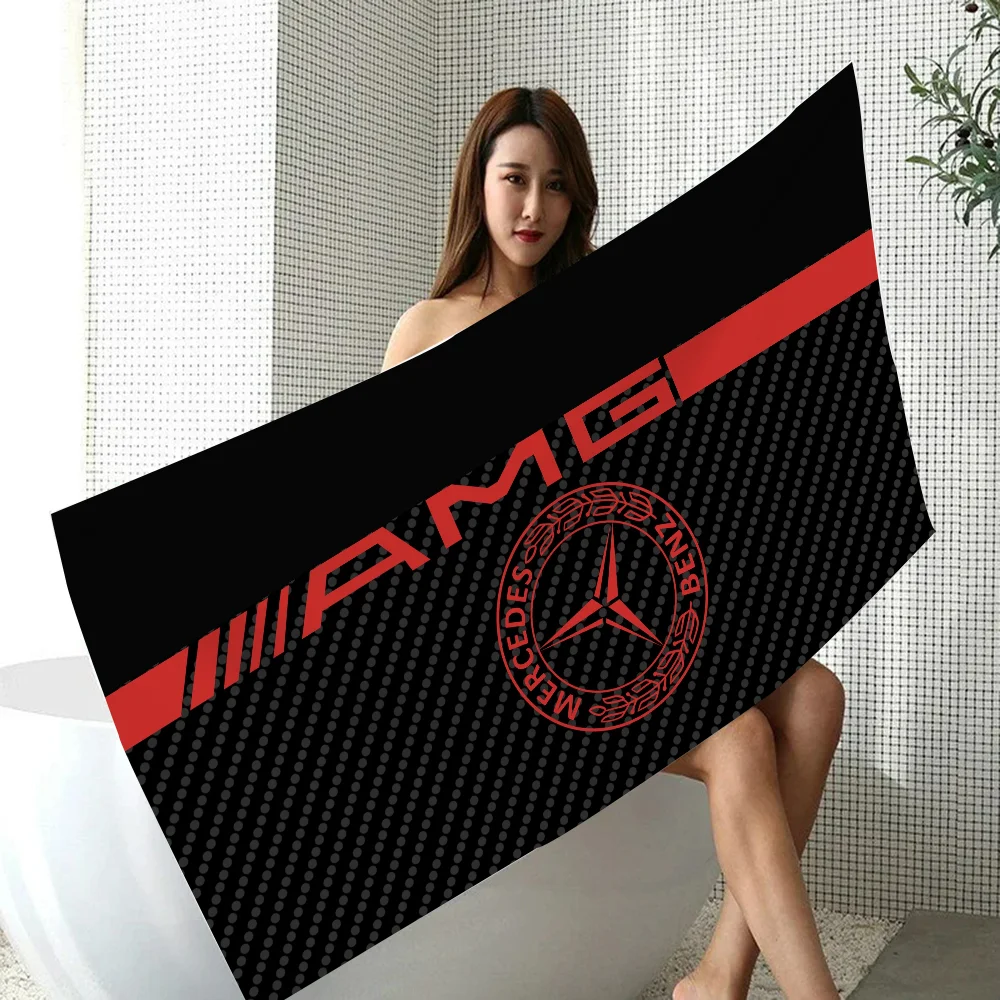 M-Mercedes-Benz-Z Quick Drying Microfiber Towels Adults Serviette Sport Children's Bath Towel Bathroom Use Woman Bathrobe Shower 4