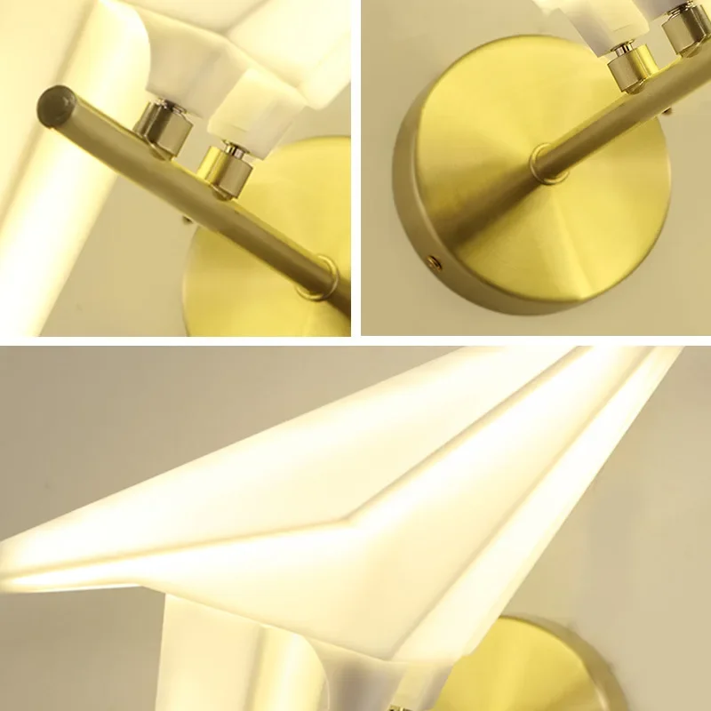 LED Designer bird Wall Lamp Bedside Lamp Vivid Stylish Plastic Bird Wall Light Loft Bedroom Study Foyer Dining Room sconces led wall lamp,wall sconces light,wall lamp