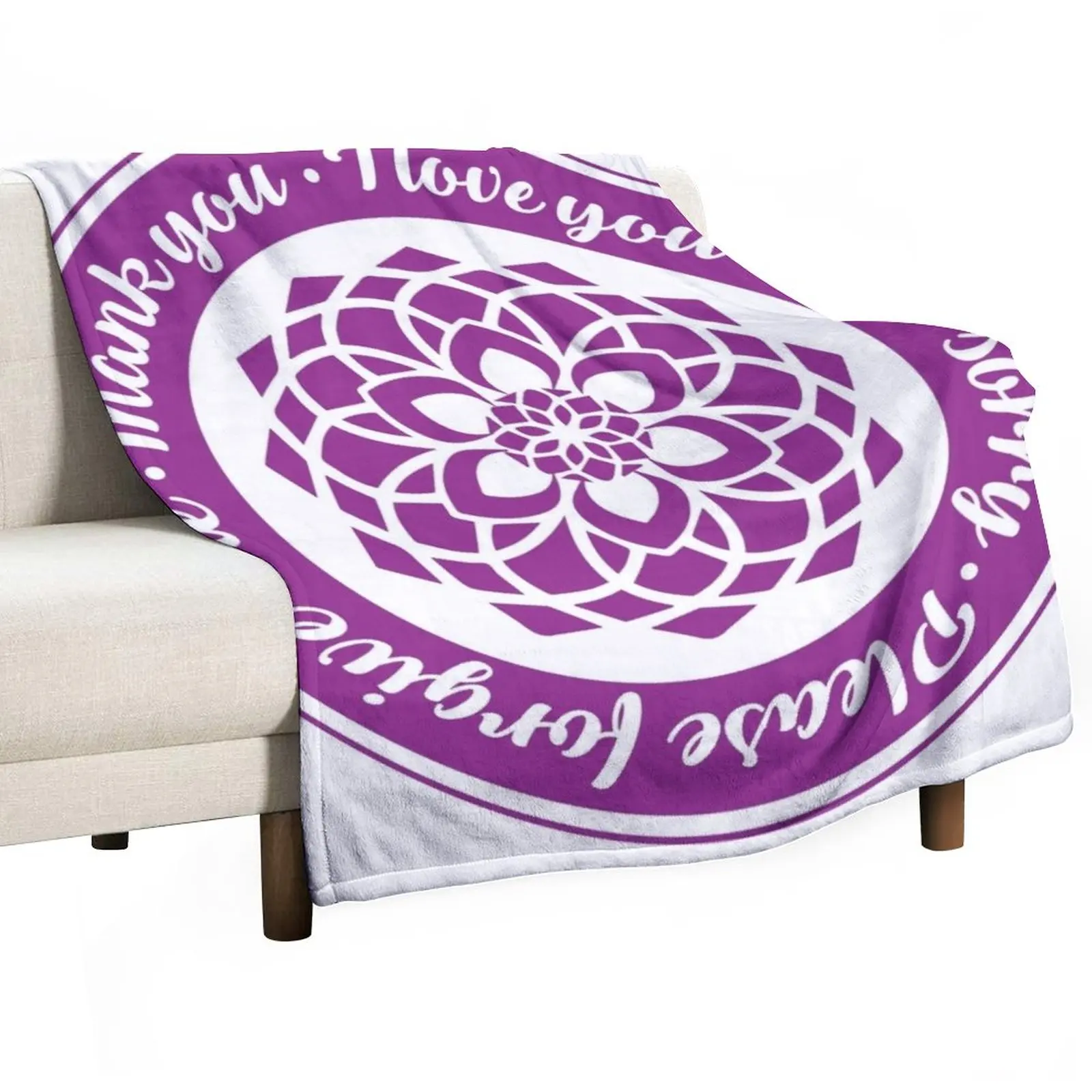 

Ho'oponopono Throw Blanket Beach Blanket Decorative Blankets