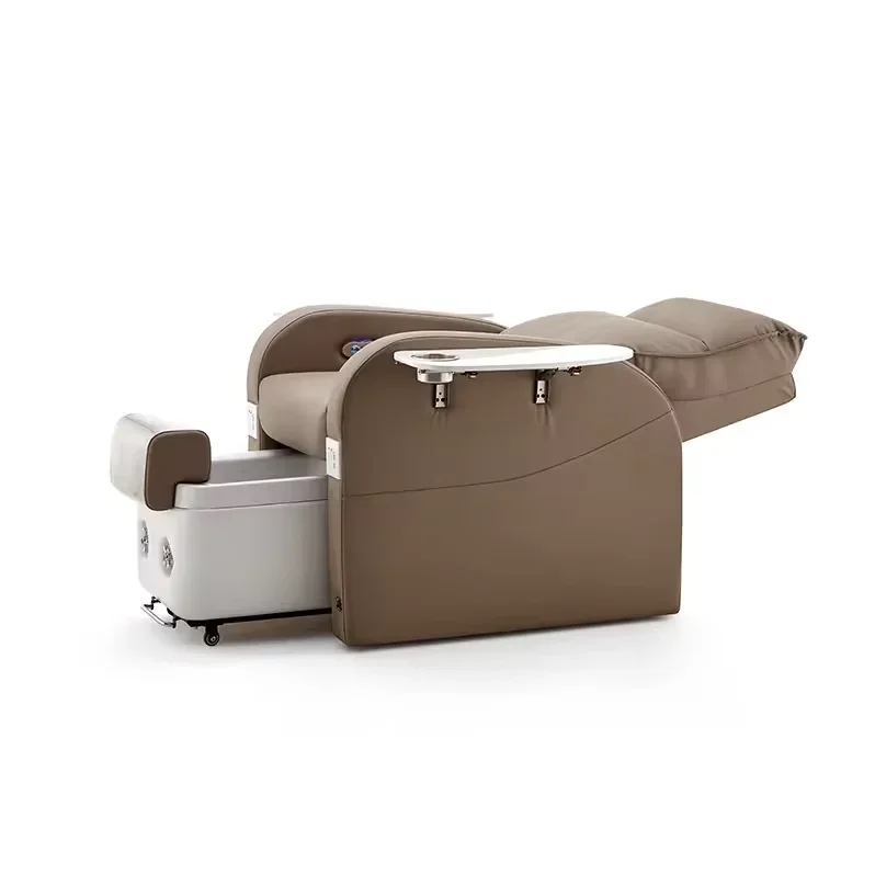 High profession lay down nail spa equipments foot chairs and basin pedicure spa