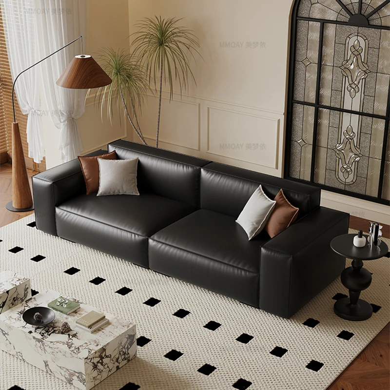 

Industrial Luxury Living Room Sofas Nordic Leather Lazy Designer Single Sofa Loveseat Lounge Recliner Canape Salon Furniture