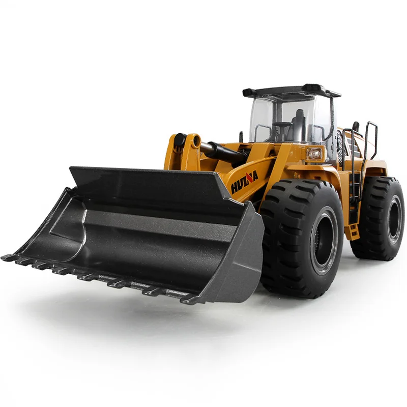 Huina 583 R/C Alloy Dump Truck 1/14 Scale Remote Controlled Car Loader Engineering Truck Toys Vehicle Gift For Boys 3
