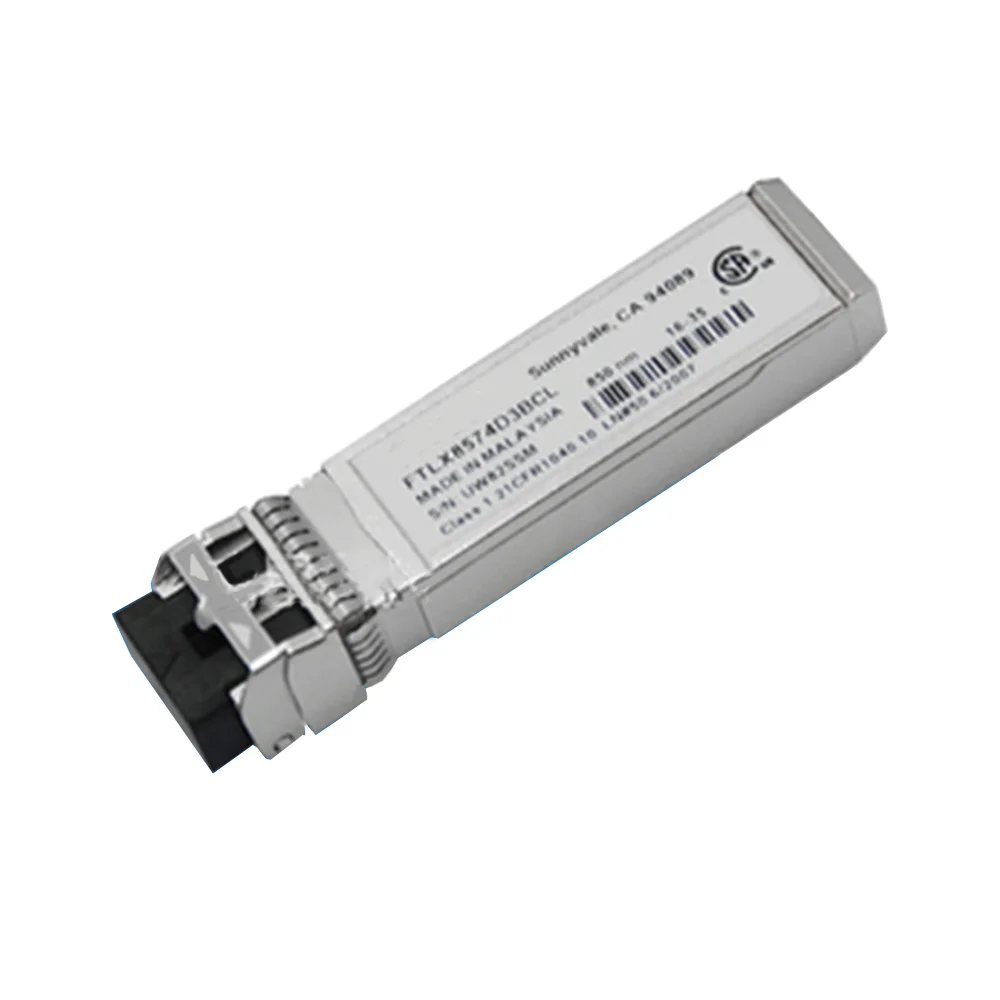 

FTLX8574D3BCL 10GBASE-SR SFP+ Transceiver | 10G SR 850NM VCSEL 400M Multimode (-5 to 70C)