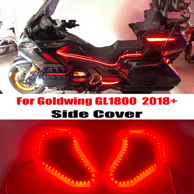 Gold Wing 1800 New Motorcycle LED Side Panels LED Foot Pedal LED Decoration For Honda Goldwing 1800 GL1800 2018- Accessories