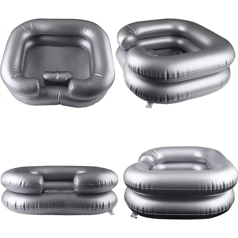 Inflatable Shampoo Basin hair washing basin Portable Hair Washing Bowl/ Tub for Bedridden Disabled Injured Dreadlocks and at Home Sink Washing