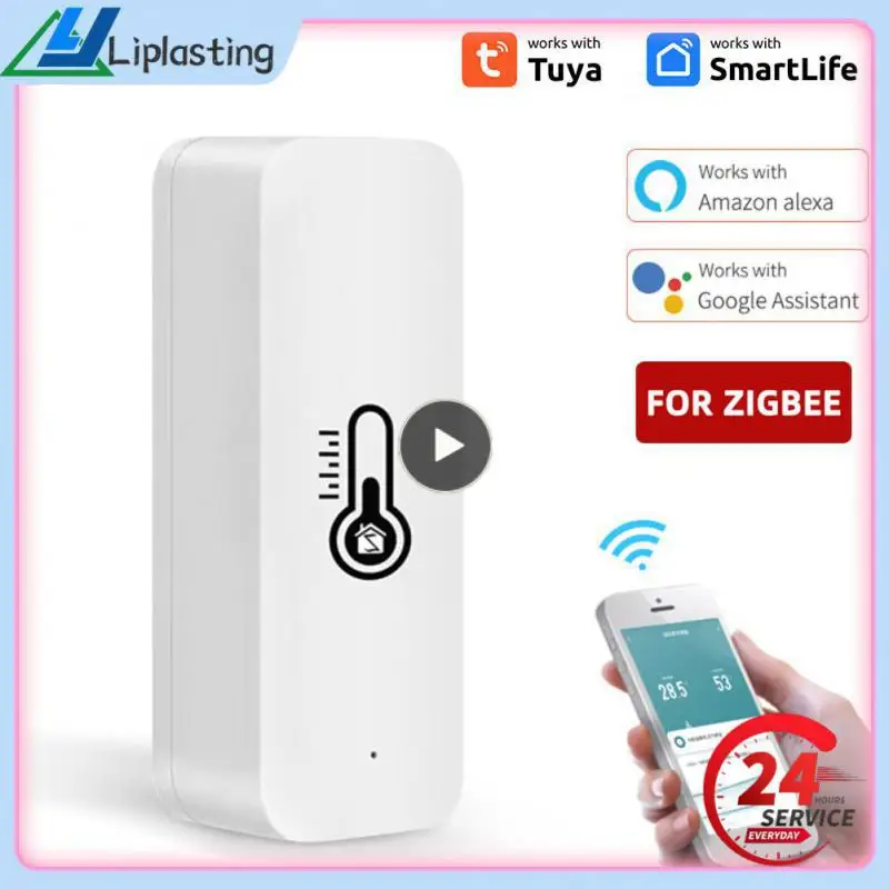 

Tuya Wifi Smart Temperature Humidity Sensor Hygrometer Thermometer Detector Smart Home Via Alexa Home Smart Life