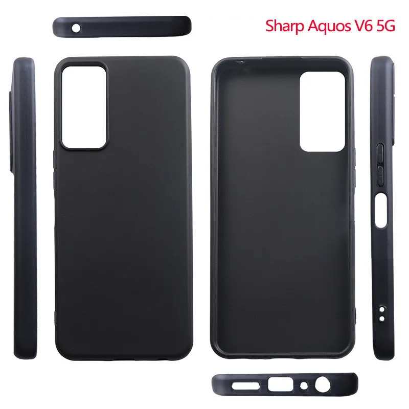 Custodia Morbida Opaca In Tpu Per Sharp Aquos Air P7 P6 V6 Plus Docomo S2 Cover Posteriore Sottile In Silicone