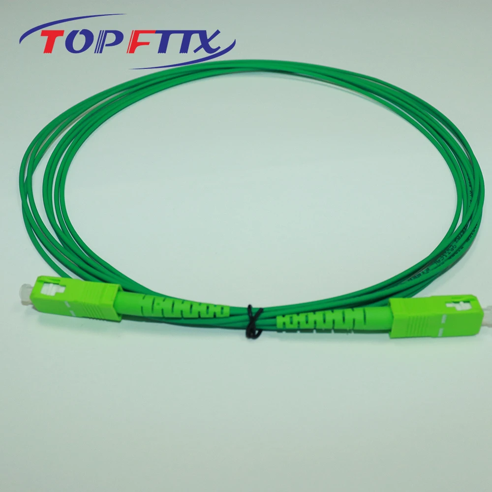 3.5 Meter SC/APC Fiber Optic Patch Cord 100 PCS
