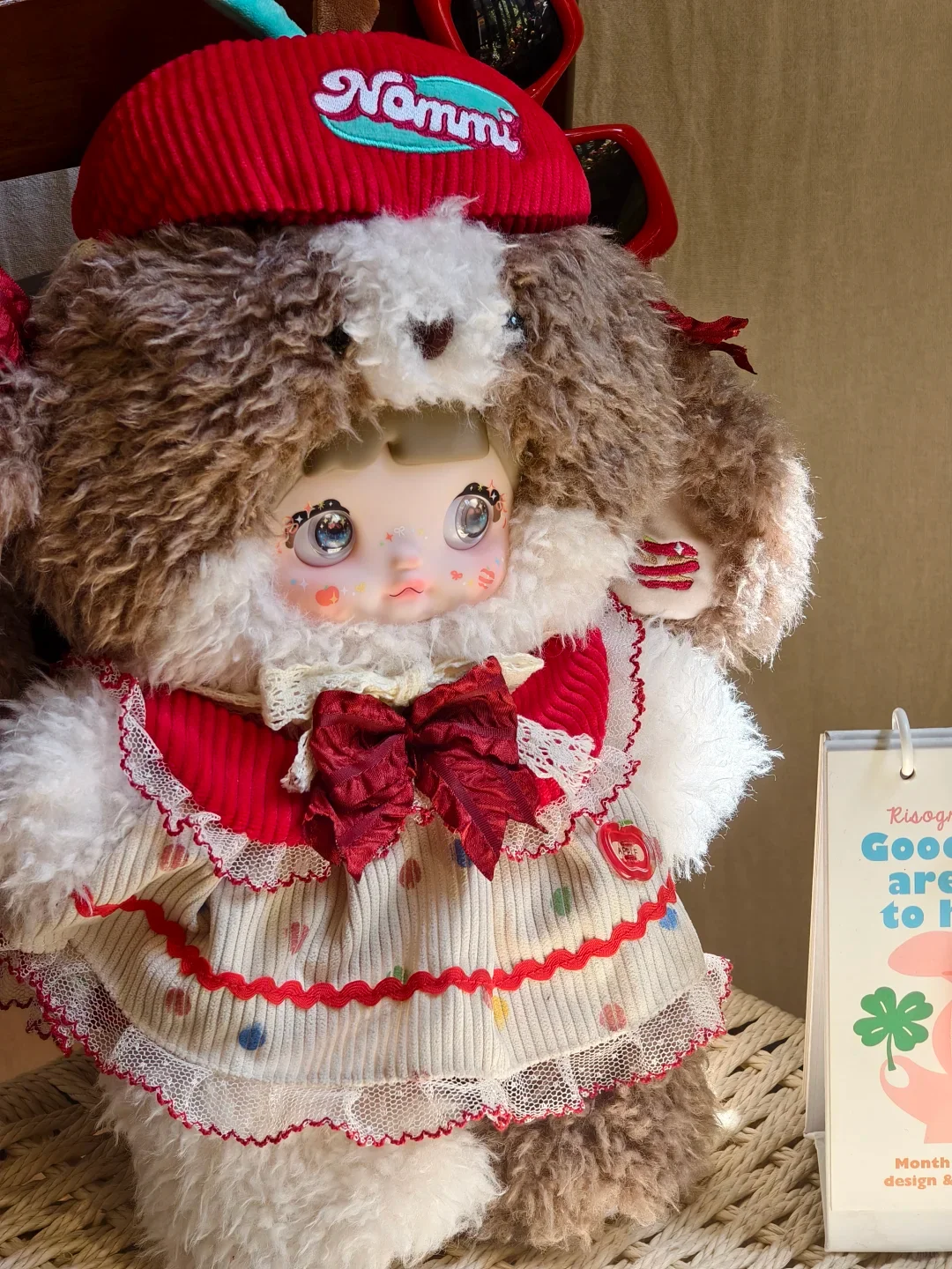 限定版 Nommi 新製品: 400% 特大アップルぬいぐるみブラインドボックス