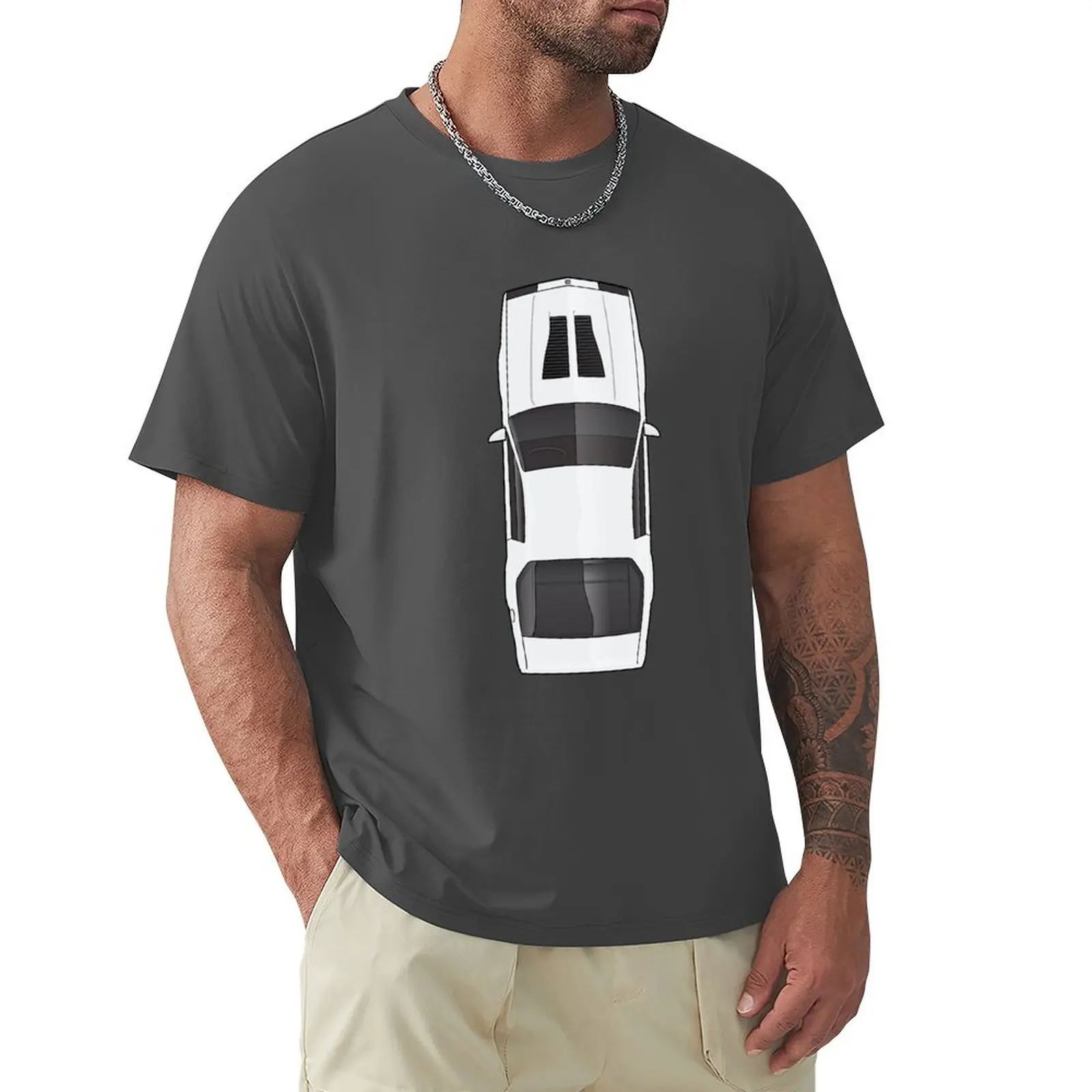

White Iroc Top T-shirt aesthetic clothes funnys summer top mens t shirts
