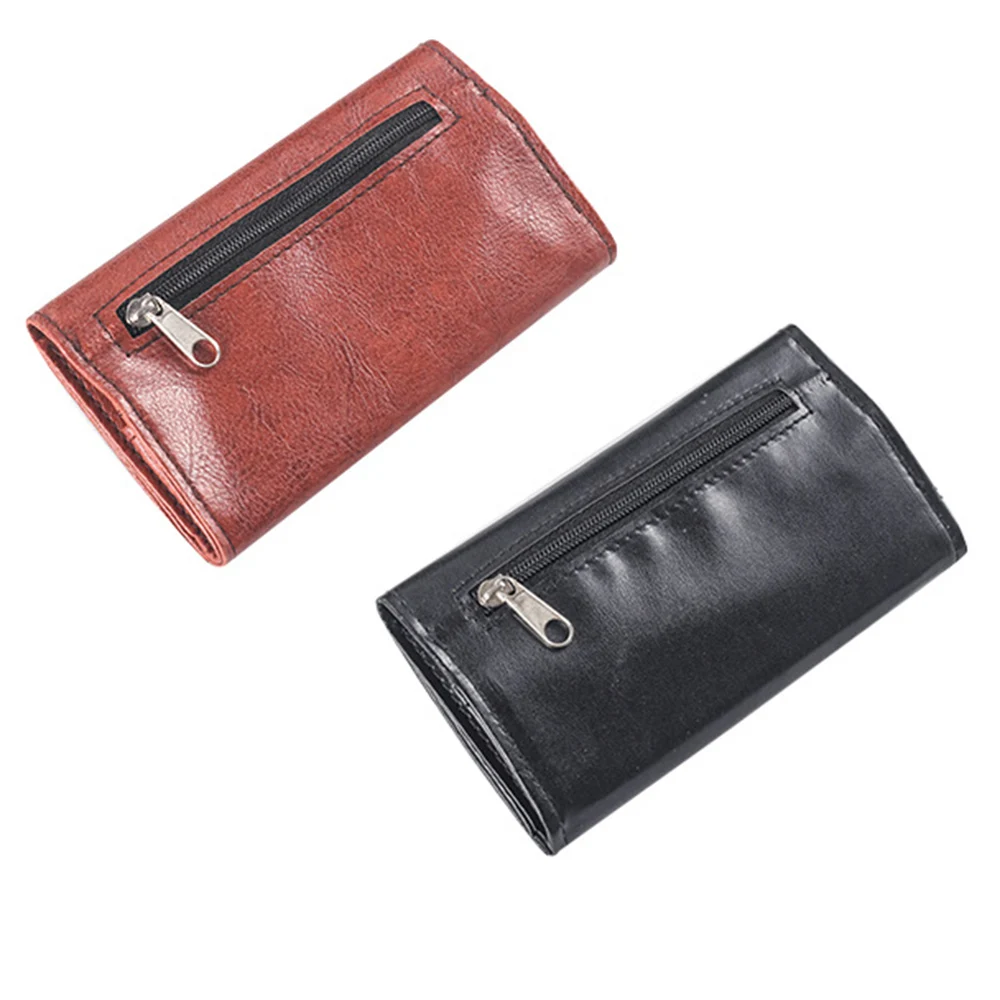 Tobacco Case Portable Storage PU Leather Bag Tobacco Pouch Case Bag Pipe Cigarette Holder Smoking Paper Holder Wallet