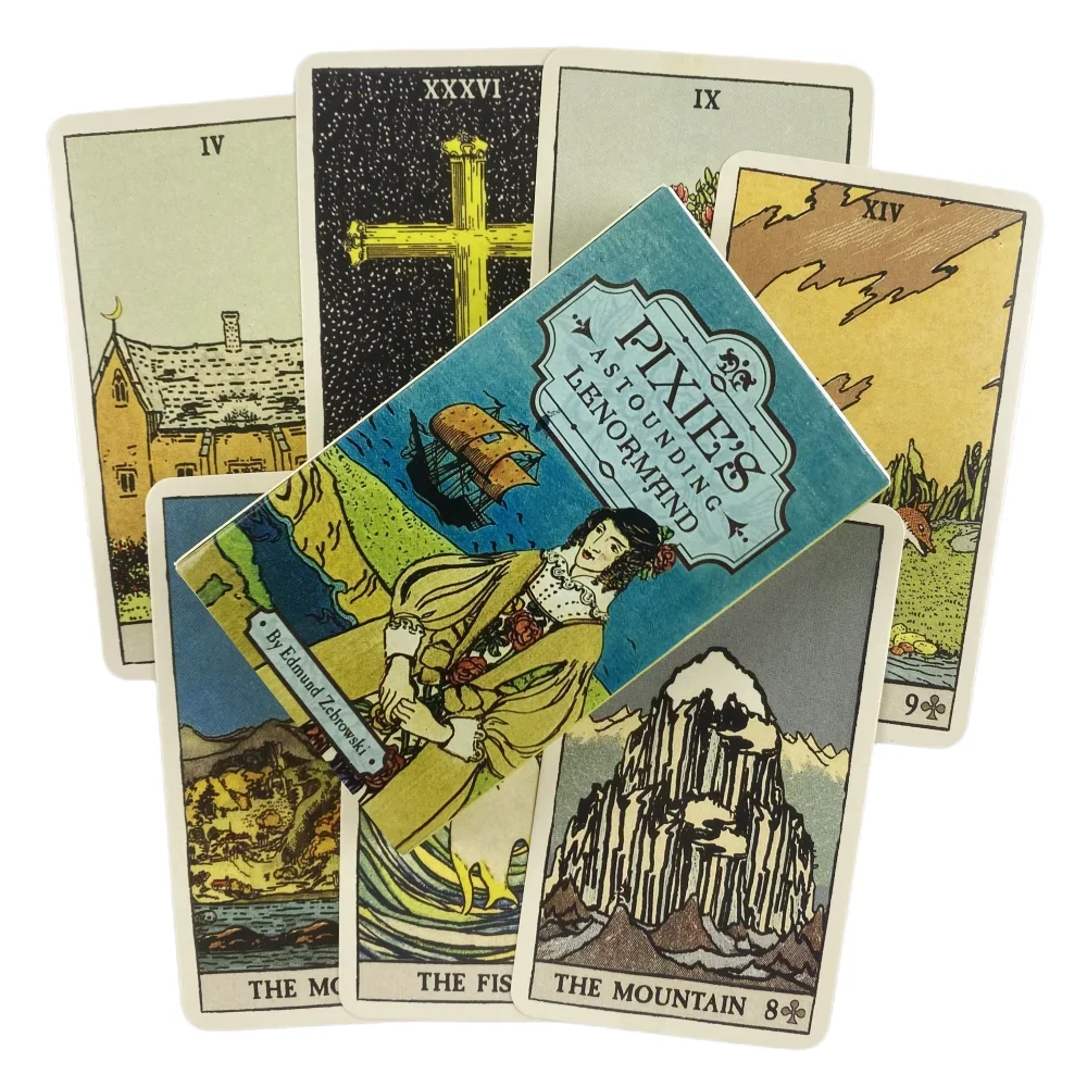Pixie's Astounding Lenormand Cards A 36 English Fate Divination Deck Borad Games 6