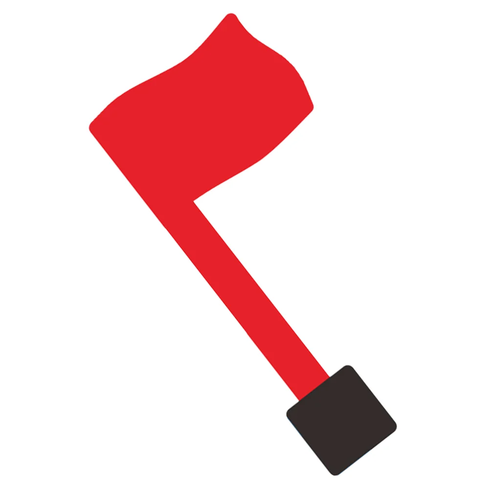

Mailbox Flag Outdoor Sticky Universal Adhesive Replacement Stickers Red Acrylic