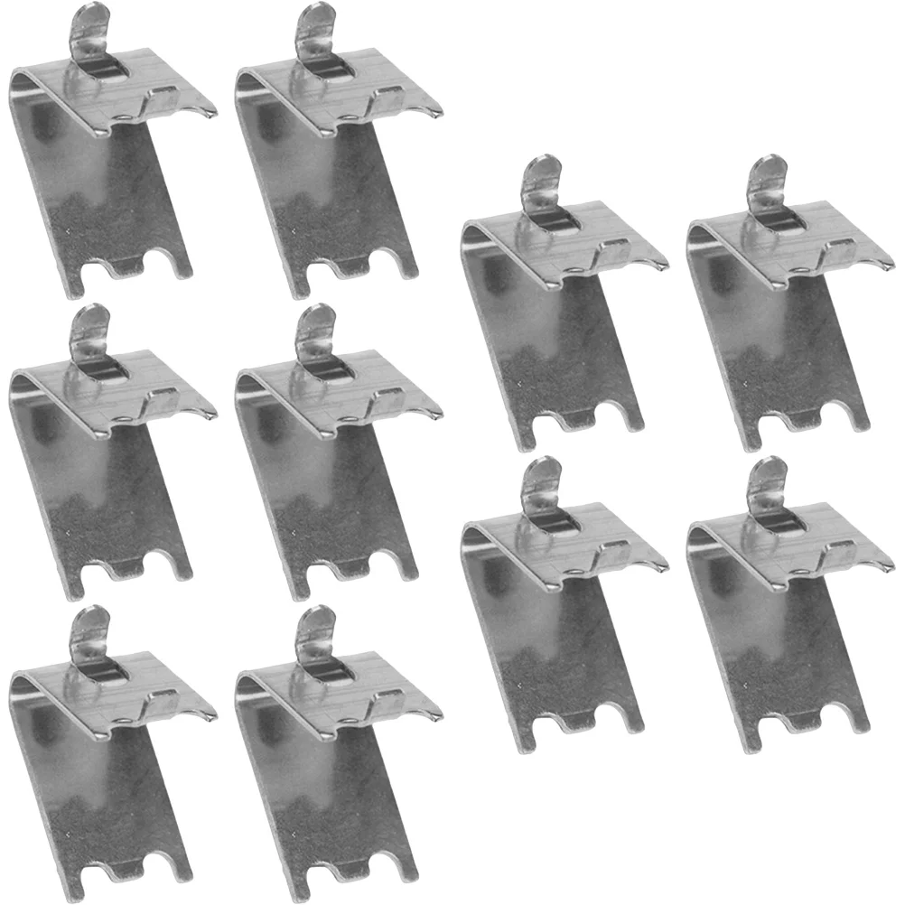 10 Clip Per Ripiano Congelatore In Acciaio Inossidabile – Supporto Regolabile Per Mensole Frigorifero, Facile Installazione E Rimozione